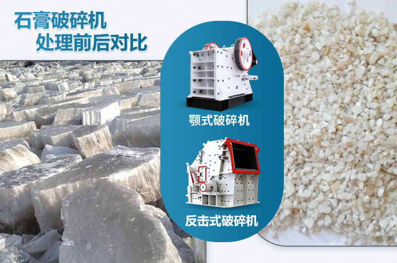 石膏破碎機(jī)對(duì)應(yīng)產(chǎn)量是多少?lài)?？設(shè)備型號(hào)參數(shù)表