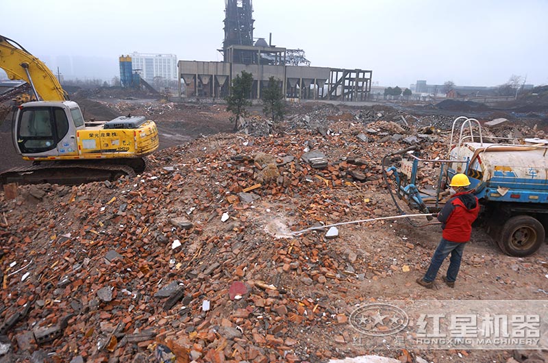 小型建筑垃圾處理廠賺錢嗎？用什么破碎機好？