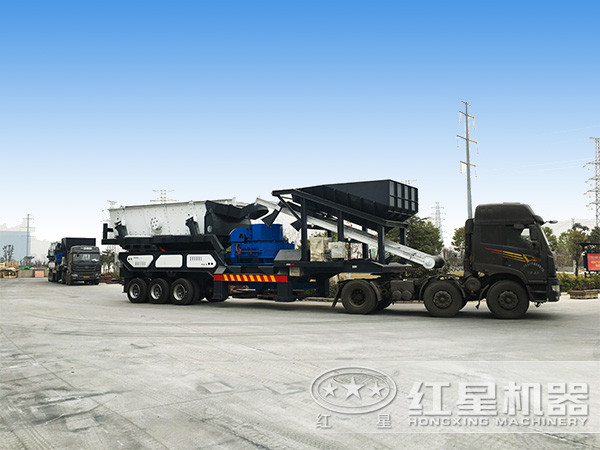 車載式移動制砂機入駐云貴地區(qū)，拉動當地經濟發(fā)展