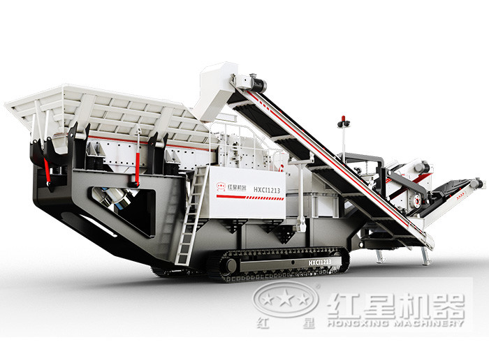 履帶式移動破碎機——履帶液壓驅(qū)動，一體化作業(yè)效率更高